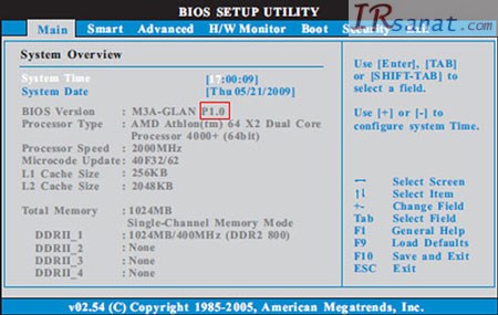 ترفند کامپیوتر,  کار bios در سیستم