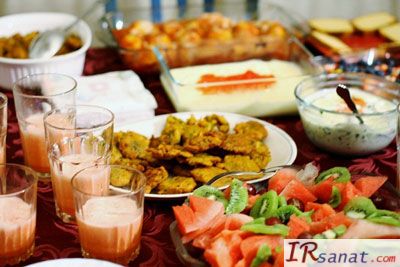 غذای مناسب برای ماه رمضان,غذای مخصوص ماه رمضان,غذای اماده برای ماه رمضان