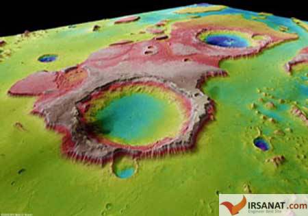 کشف دریاچه‌ای عجیب در سیاره مریخ