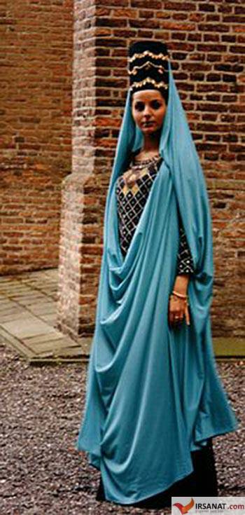 پوشش در ایران,پوشاک در ایران ,لباس زنان در زمان اشکانی