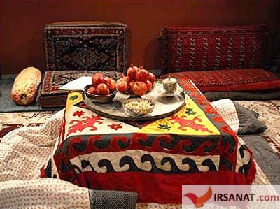 رسوم شب یلدا در کرمانشاه , آداب و رسوم مردم کرمانشاه