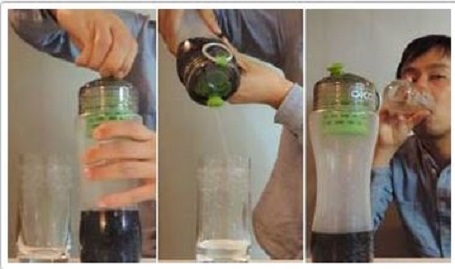 تبدیل نوشابه به آب با بطری پلاستیکی جدید