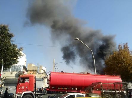 اخبار,اخبار حوادث,آتش سوزی در تهران