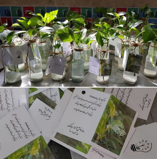 هدیه‌ای که موجب شد گل از گل دانش‌‌آموزان بشکفد + تصاویر