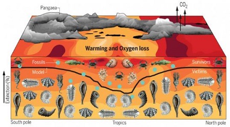 بزرگترین انقراض جمعی ناشی از گرمایش جهانی: اقیانوسها اکسیژن کافی ندارند