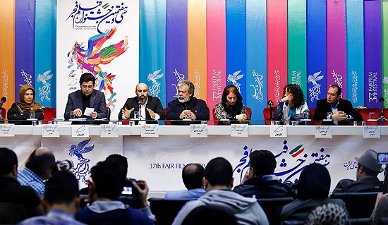 نشست خبری فیلم‌های «جان‌دار»، «قسم» و «سونامی» در نهمین روز سی و هفتمین جشنواره فیلم فجر