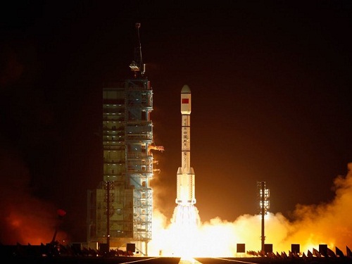 چین موفق به پرتاب دو ماهواره ناوبری